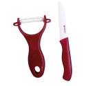 Alpina - Peeler + vegetable cutter set (Red)