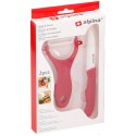 Alpina - Peeler + vegetable cutter set (Red)