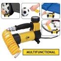 Dunlop - 12 V 100 Psi compressor, hose and nozzle set