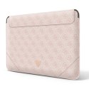 Guess 4G Uptown Triangle Logo Sleeve - Notebook Case 13" / 14" (Pink)
