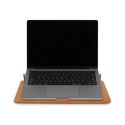 Moshi Muse 14" 3-in-1 Slim Sleeve Laptop Sleeve (Caramel Brown)