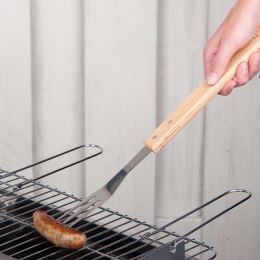 BBQ - a fork necessary for grilling, long with a wooden handle of 41 cm