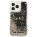 Karl Lagerfeld Liquid Glitter Gatsby - Cover for iPhone 13 Pro