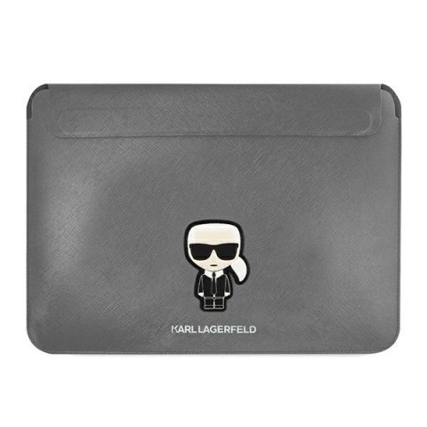 Karl Lagerfeld Saffiano Ikonik Sleeve - Notebook case 13" / 14" (Black)