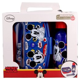 Mickey Mouse - Lunchbox set, 400ml water bottle, cutlery