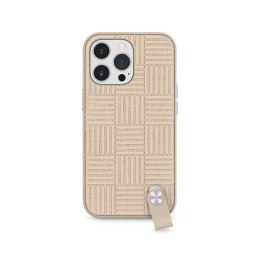 Moshi Altra Slim Hardshell Case with Strap for iPhone 13 Pro (Sahara Beige)