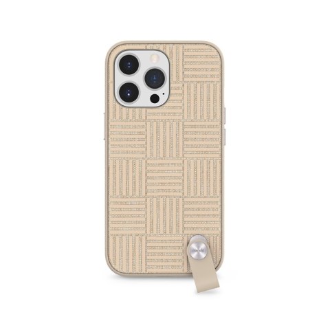 Moshi Altra Slim Hardshell Case with Strap for iPhone 13 Pro (Sahara Beige)
