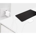 PURO Mini Fast Travel Charger - Fast USB-A + USB-C Power Delivery 30W (white)