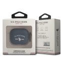 US Polo Assn Silicone Logo - Case for Airpods 3 (Navy blue)