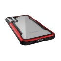 X-Doria Raptic Shield Pro - Case for Samsung Galaxy S22+ 5G (Antimicrobial Protection) (Red)