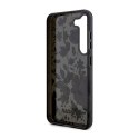 Guess Flower Collection - Case for Samsung Galaxy S23+ (Black)