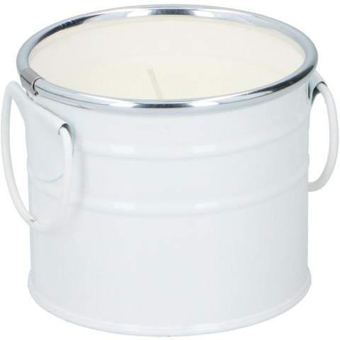 Arti Casa - Anti-commara citronella candle in bucket (white)