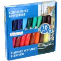 Artist & Co - Set of acrylic paints 36 ml 18 colours