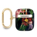 Guess Flower - Case for Airpods 1/2 gen (Blue)