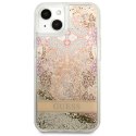 Guess Liquid Glitter Paisley - Cover for iPhone 13 mini (Gold)