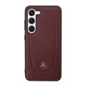 Mercedes Leather Urban Line - Case for Samsung Galaxy S23 (Red)
