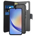 PURO Wallet Detachable - Case 2in1 for Samsung Galaxy A34 5G (Black)