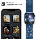 Star Wars - Band for Apple Watch 38/40/41/42/44/45/49 mm (R2D2 Blueprints)
