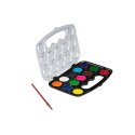 Topwrite - Set of water paints 12 colours + brush