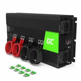 Green Cell - Voltage converter Inverter 12V to 230V 2000W / 4000W Modified sine wave