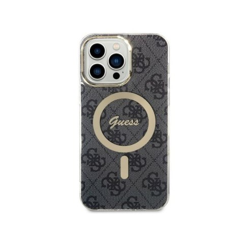 Guess 4G MagSafe - Case for Samsung Galaxy S23+ (Black)