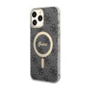 Guess 4G MagSafe - Case for iPhone 13 Pro Max (Black)