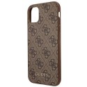 Guess 4G Metal Gold Logo - Case for iPhone 11 (brown)