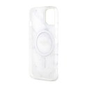 Guess Marble MagSafe - Case for iPhone 14 (White)