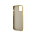 Guess Rhinestone Triangle - Case for iPhone 14 (Gold)