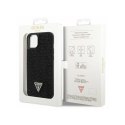 Guess Rhinestone Triangle - Case for iPhone 14 Plus (Black)