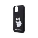 Karl Lagerfeld 3D Rubber NFT Choupette - Case for iPhone 14 Plus (Black)