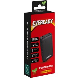 Eveready PX20B - Powerbank 20000 mAh 2x USB-A (Black)