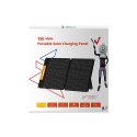 Wonder Ws120 - 120W solar panel with USB-C PD 30W & USB-A QC 18W output (Black)