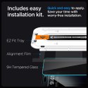 Spigen GLAS.TR EZ FIT Privacy 2-Pack - Tempered glass with privacy filter for iPhone 15 2pcs