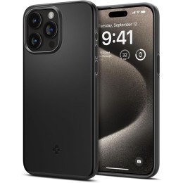 Spigen Thin Fit - Case for iPhone 15 Pro Max (Black)