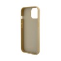 Guess Disco Metal Script - Case for iPhone 15 (Gold)