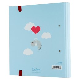 Pusheen - A4 binder from the Purrfect Love collection (2 rings, elastic band)