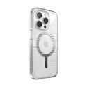 Speck Gemshell Grip + MagSafe - Case for iPhone 15 Pro (Clear / Chrome Finish)