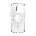 Speck Gemshell Grip + MagSafe - Case for iPhone 15 Pro (Clear / Chrome Finish)