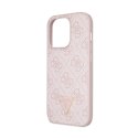 Guess Crossbody 4G Metal Logo - iPhone 15 Pro Case (pink)