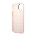 Guess Silicone Triangle Logo - Case for iPhone 14 (Pink)