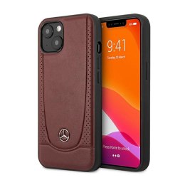 Mercedes Leather Urban Line - Case for iPhone 14 (Red)