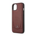 Mercedes Leather Urban Line - Case for iPhone 14 (Red)