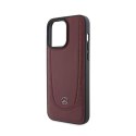 Mercedes Leather Urban Line - Case for iPhone 15 Pro (red)