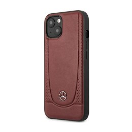 Mercedes Leather Urban Line - Case for iPhone 15 (red)