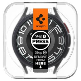 Spigen GLAS.TR EZ FIT 2-Pack - Tempered glass for Samsung Galaxy Watch 6 Classic 43 mm (2 pcs)