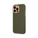 Moshi Napa Midnight - Leather case for iPhone 14 Pro Max (Juniper Green)
