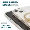 Case-Mate Karat MagSafe - Case decorated in gold for iPhone 14 Plus (Marble)