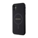 Guess Saffiano MagSafe - Case iPhone 11 (black)