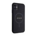 Guess Saffiano MagSafe - Case iPhone 11 (black)